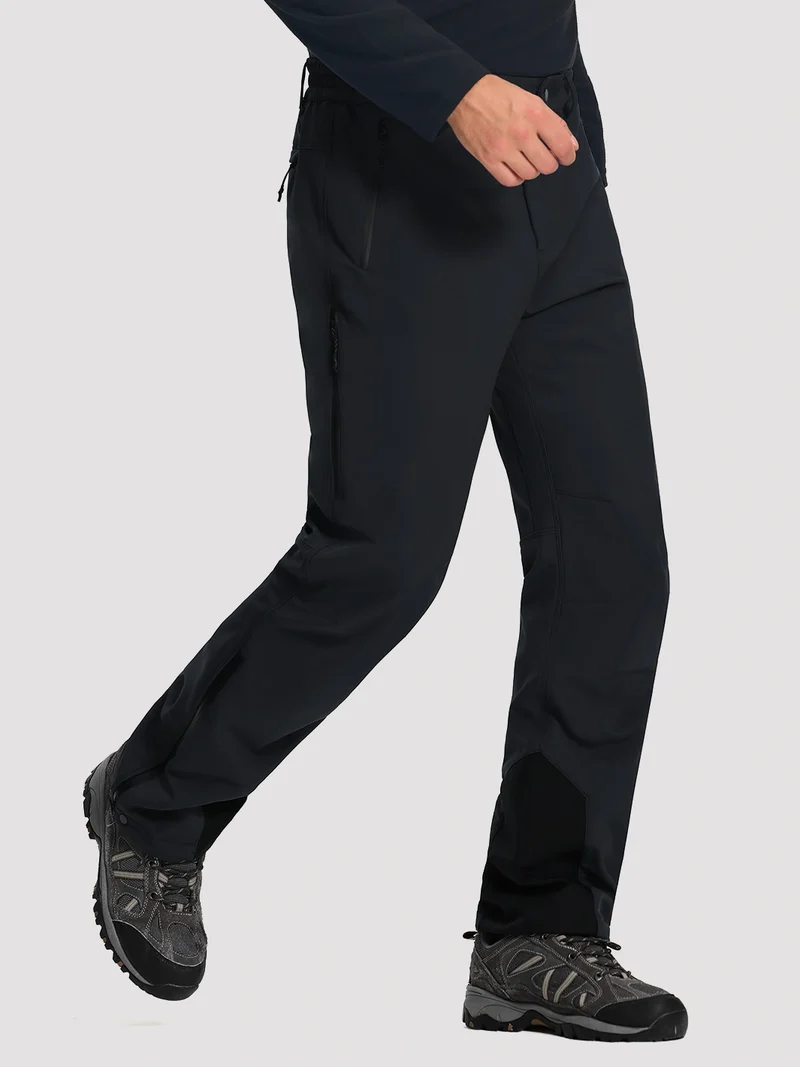 Men's Waterproof Fleece-Lined Ski & Snowboard Pants