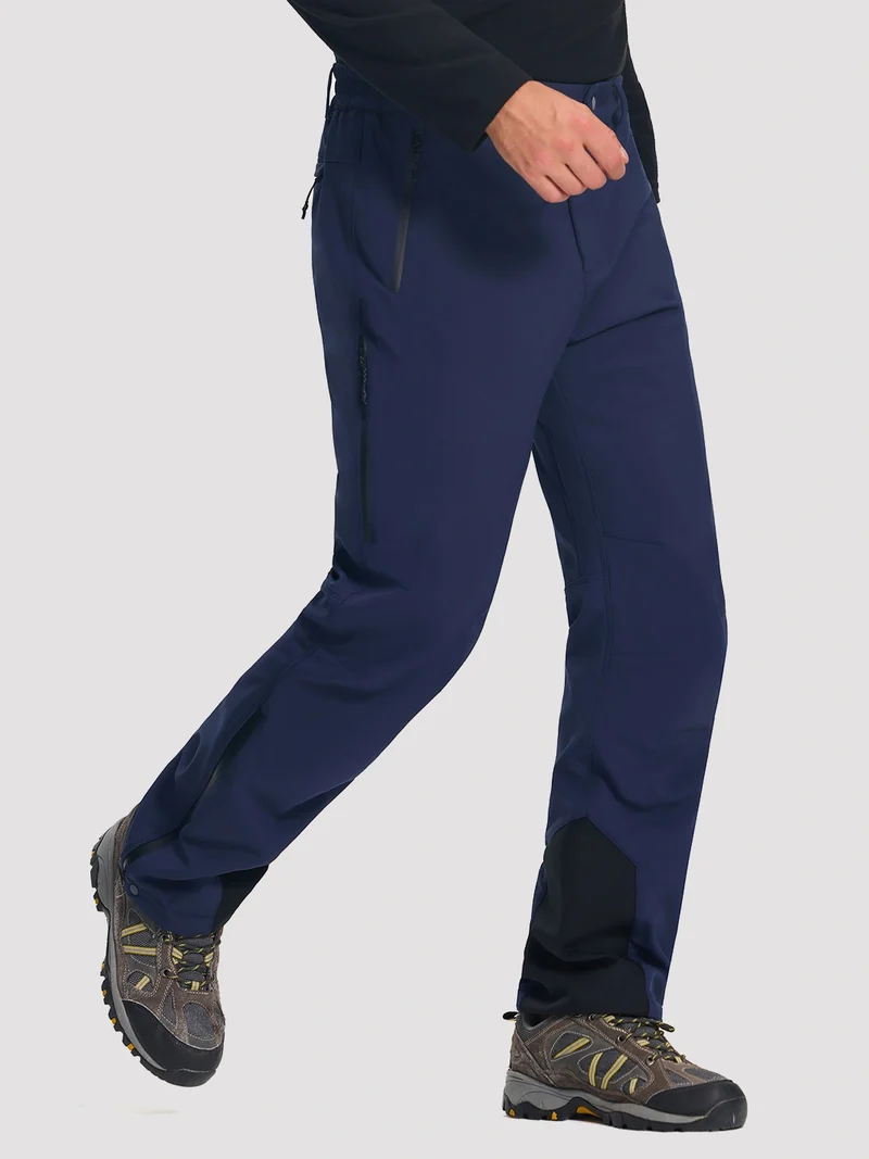 Men's Waterproof Fleece-Lined Ski & Snowboard Pants