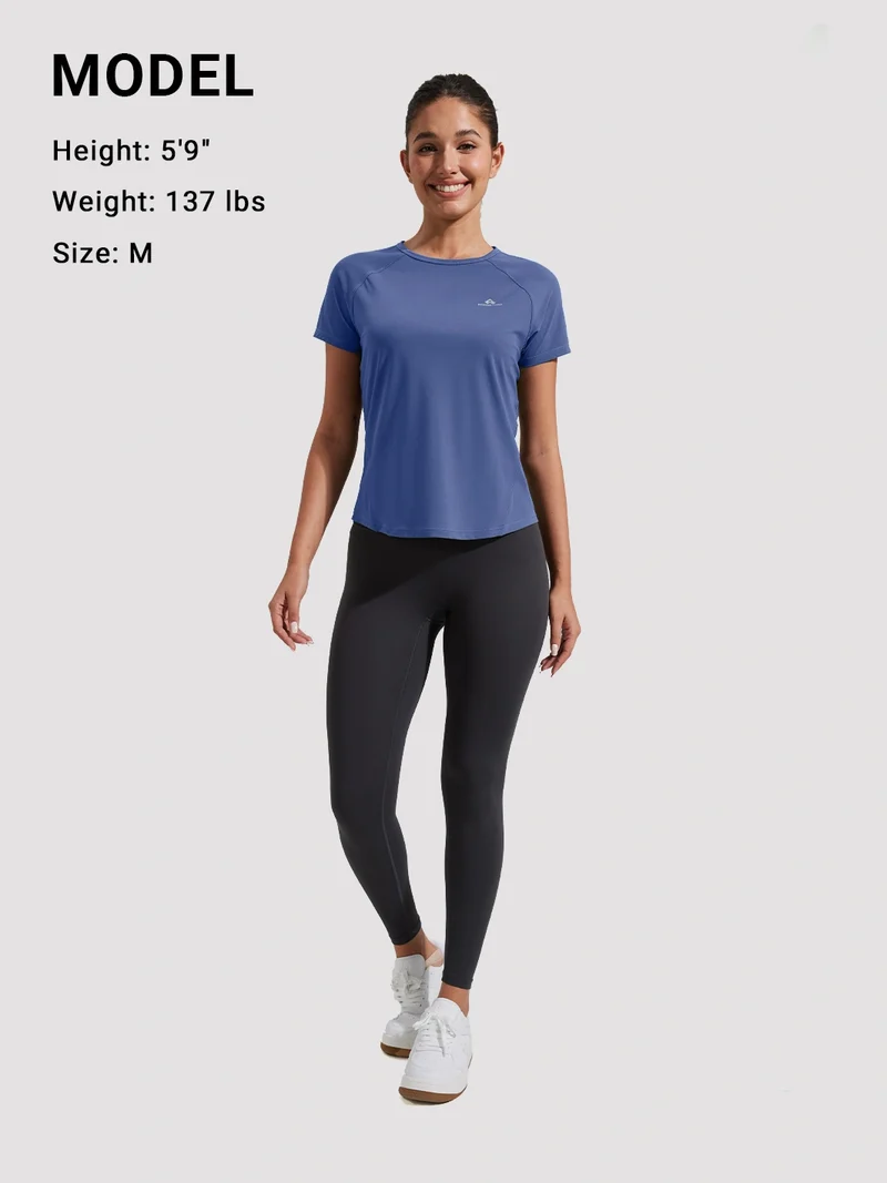 Women's Quick Dry Short Sleeve Workout Top