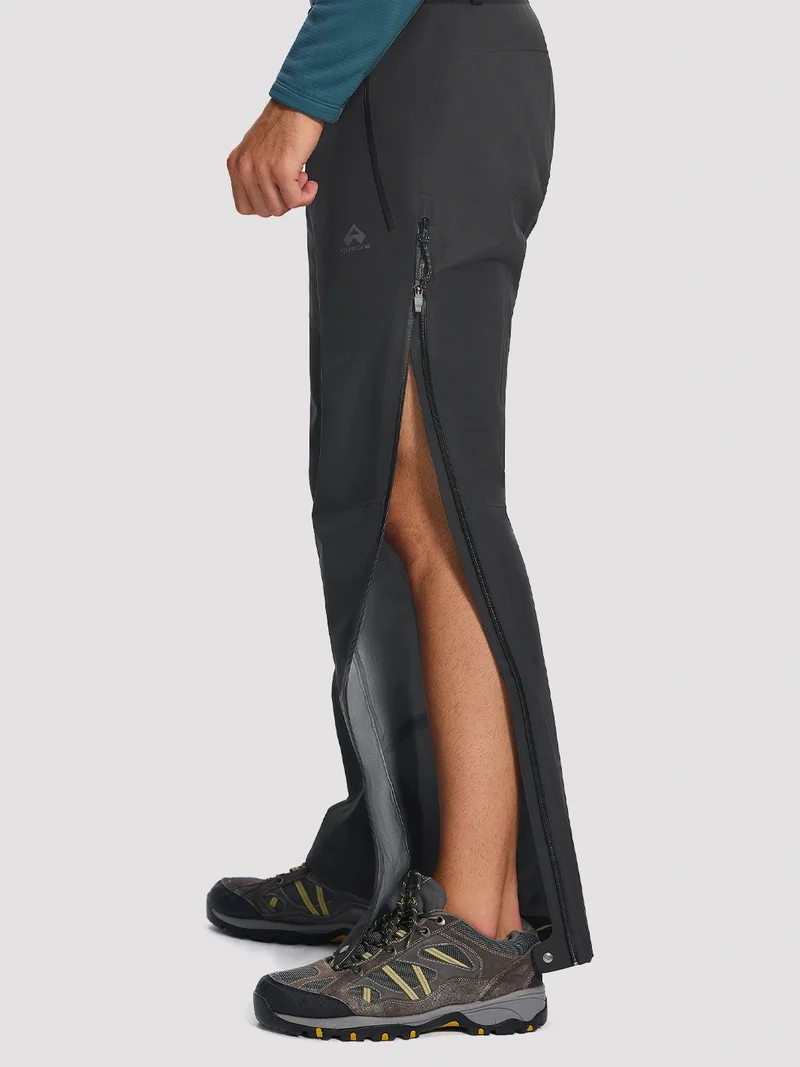 Men's Waterproof Hiking Pants with Full Side Zippers