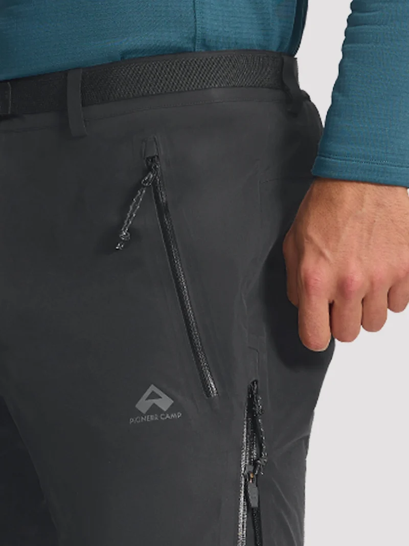 Men's Waterproof Hiking Pants with Full Side Zippers