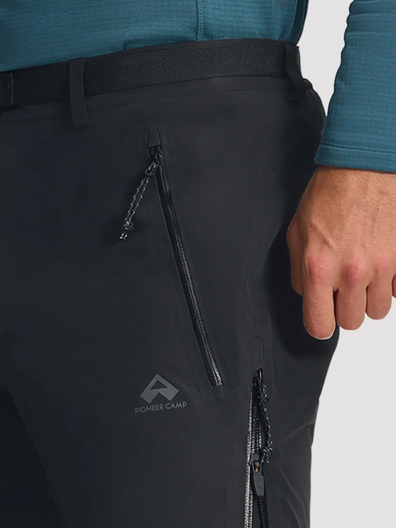 Men's Waterproof Hiking Pants with Full Side Zippers