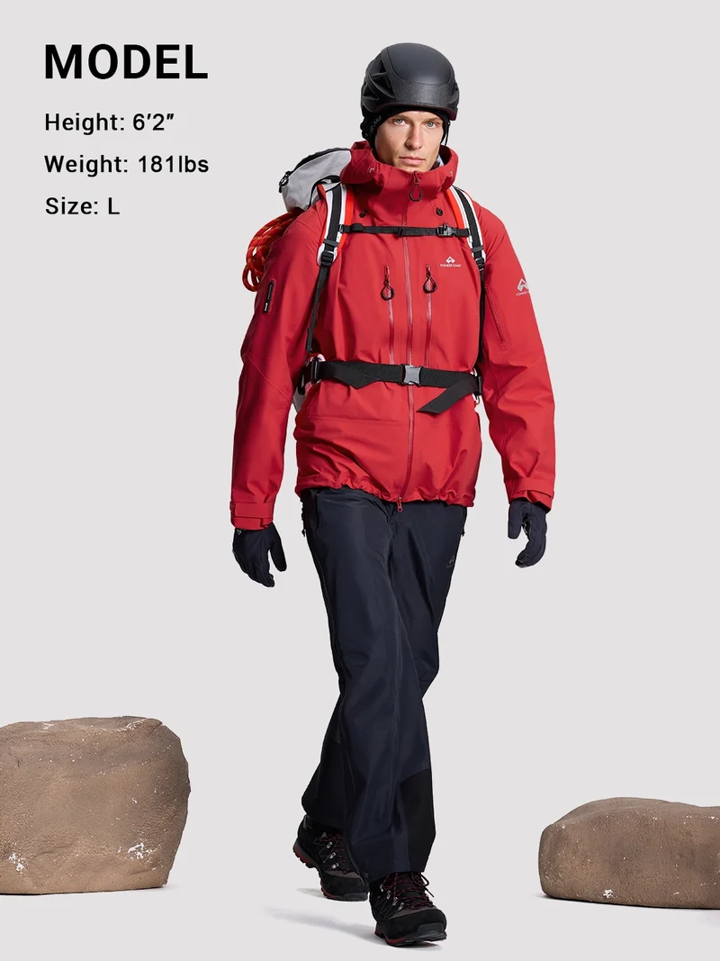 Pioneer Camp EVEREST Technical Alpine Climbing Hardshell Jacket