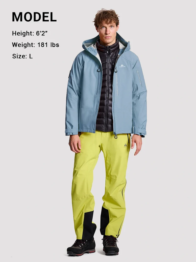 Pioneer Camp EVEREST Technical Alpine Climbing Hardshell Jacket