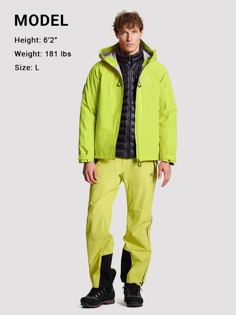 Pioneer Camp EVEREST Technical Alpine Climbing Hardshell Jacket