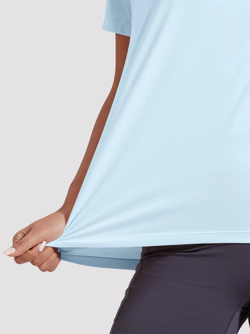 Women's Loose-Fit Boat Neck Tee
