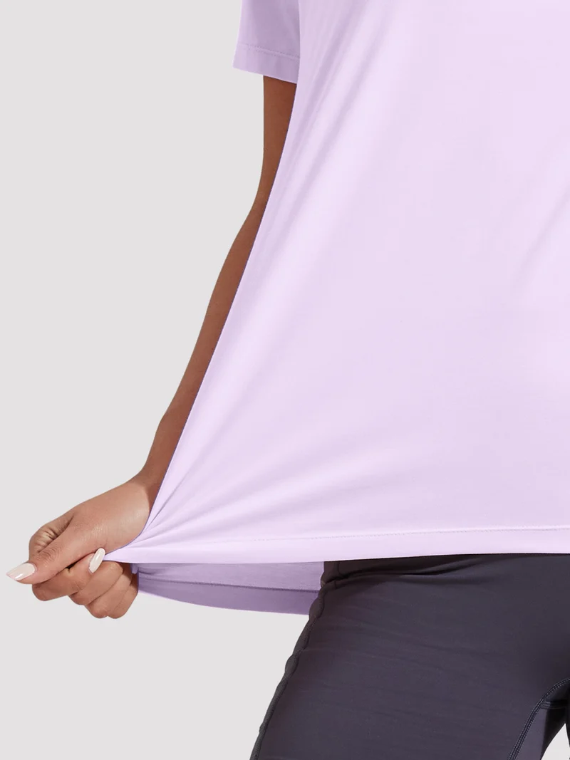 Women's Loose-Fit Boat Neck Tee