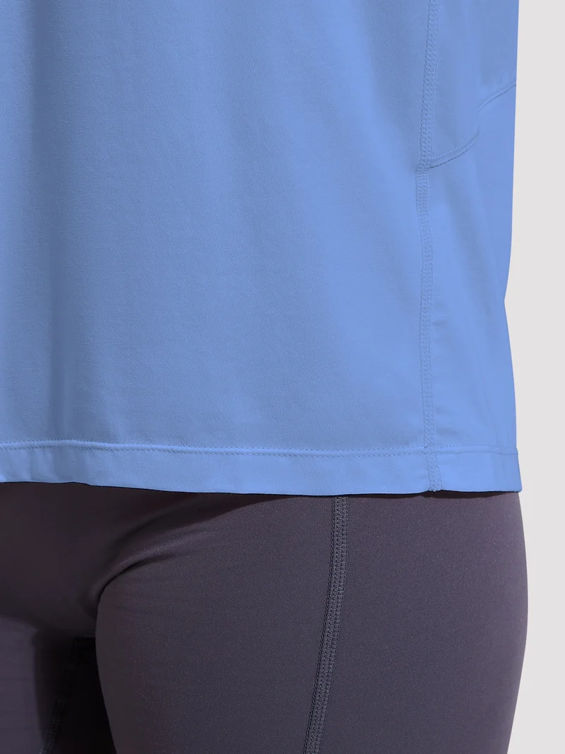 Women's Loose-Fit Boat Neck Tee