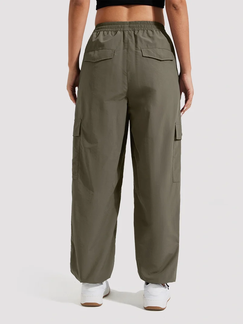 Women's Quick-Dry Parachute Cargo Pants