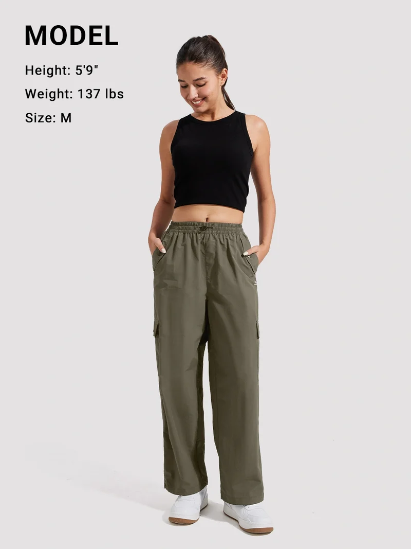Women's Quick-Dry Parachute Cargo Pants