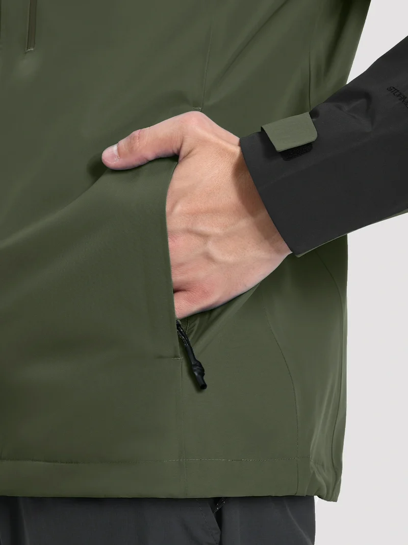 Men's 2L Waterproof Breathable Rain Jacket