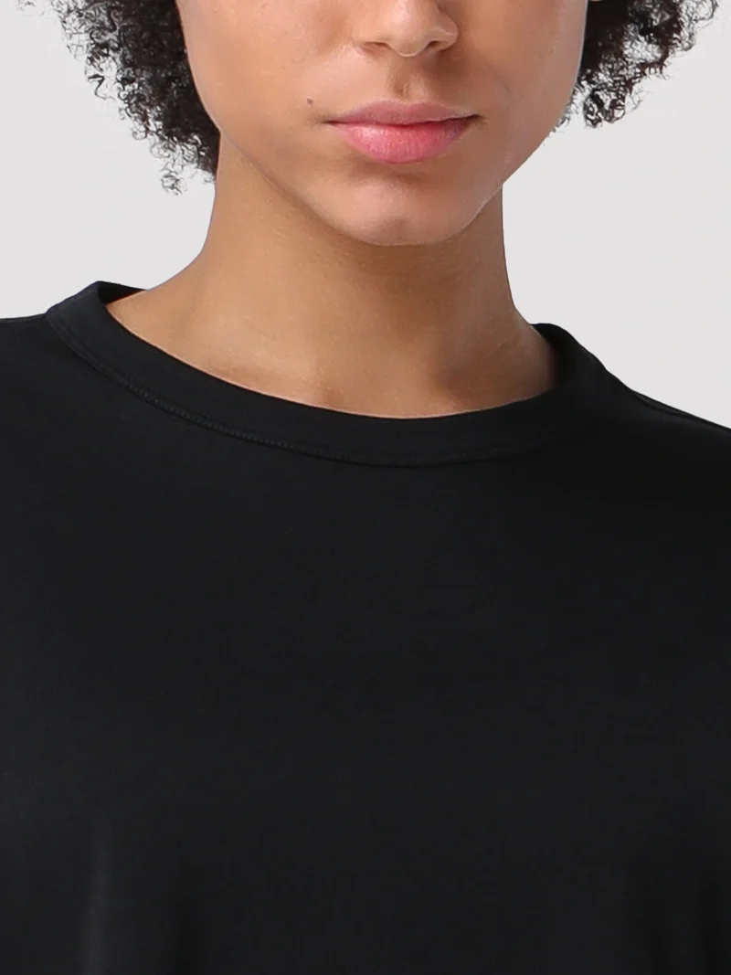 Women's Oversized Short Sleeve Crop Top