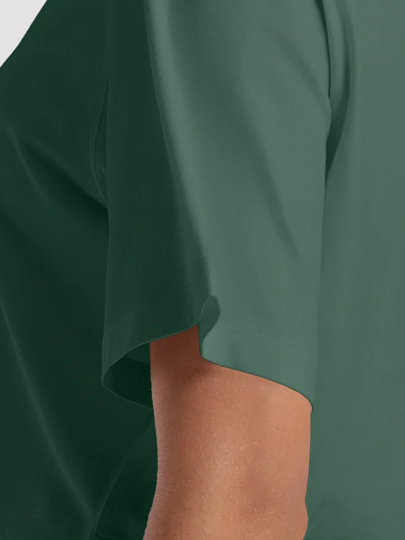 Women's Oversized Short Sleeve Crop Top