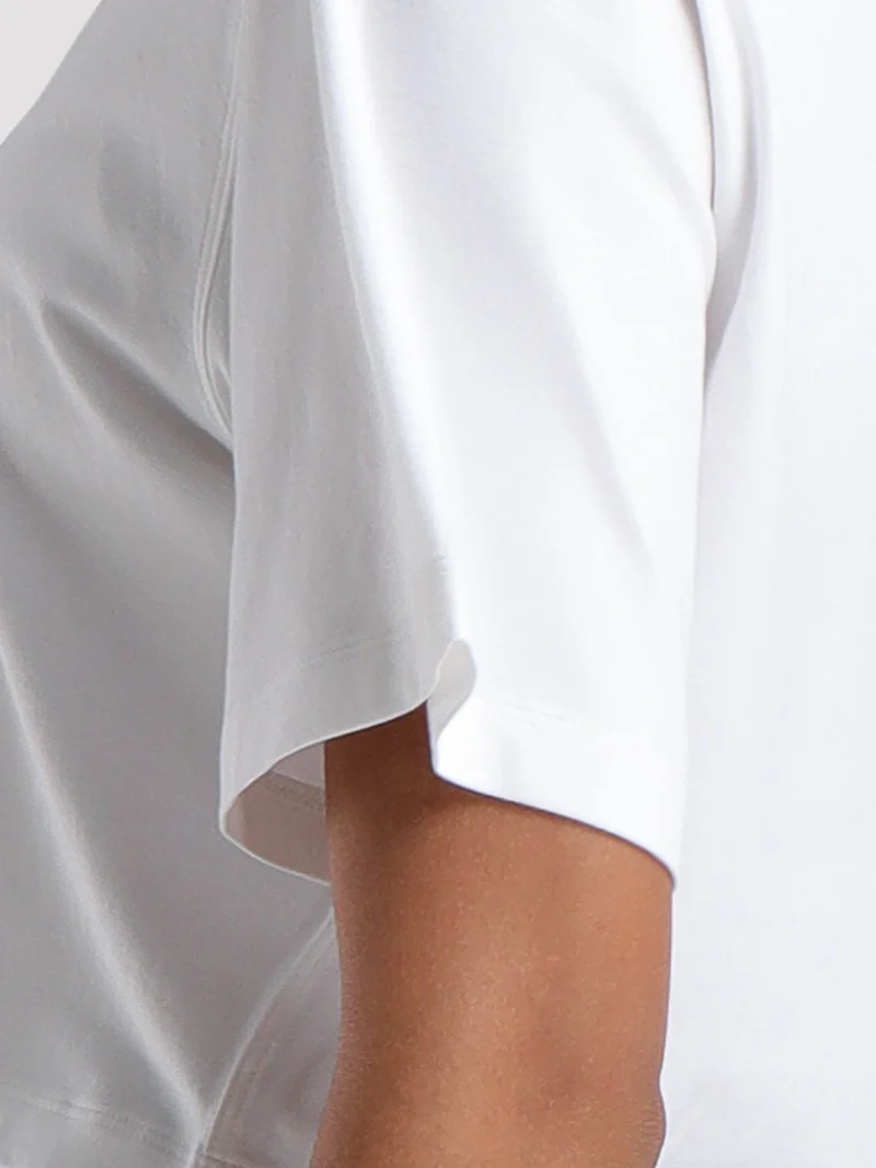 Women's Oversized Short Sleeve Crop Top