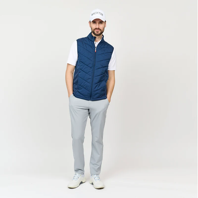 Herren-Hybridweste, Marineblau