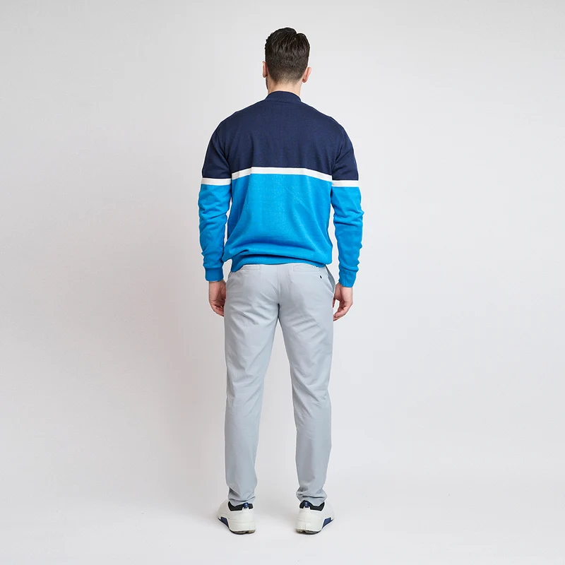 Nordic-Windbreaker-Pullover für Herren, Saphire