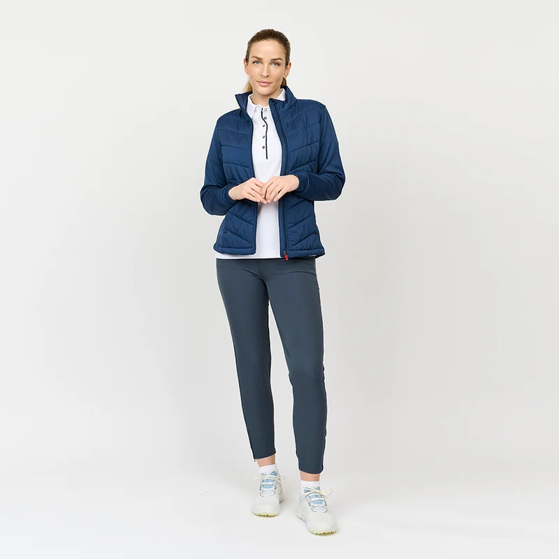 Damen-Hybridjacke, Marineblau