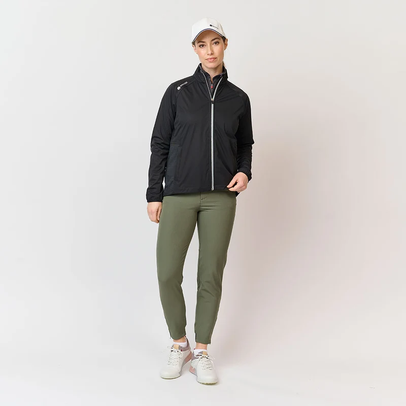 4-Wege-Stretch-Performance-Jacke für Damen, Schwarz
