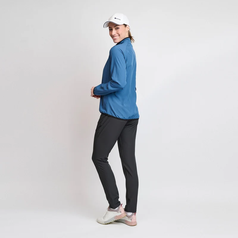 Damen 80 G. Faltbares Windshirt, Ensign Blue