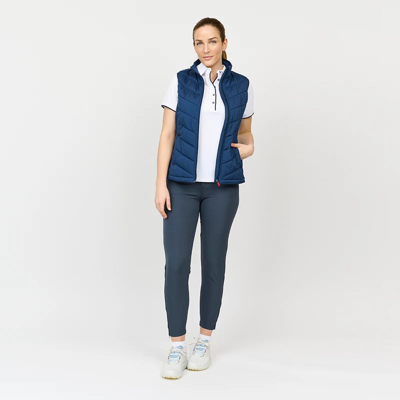 Damen-Hybridweste, Marineblau