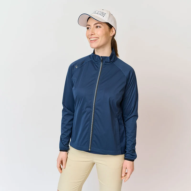 4-Wege-Stretch-Performance-Jacke für Damen, Marineblau