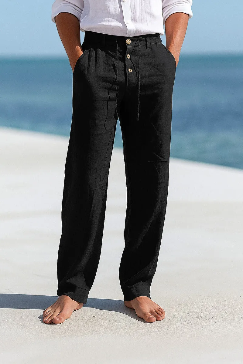 Jakob | Herren Leichte Sommerhose im Casual-Stil