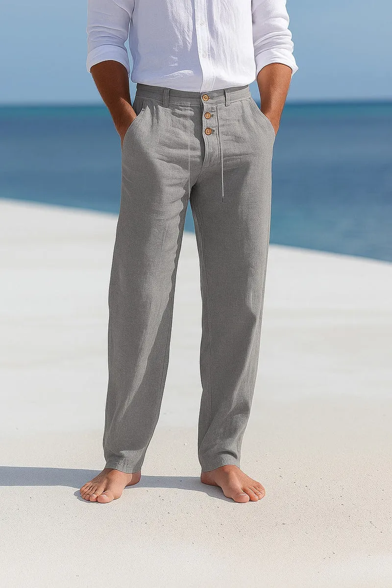 Jakob | Herren Leichte Sommerhose im Casual-Stil