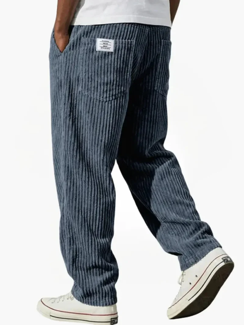 Noah | Herren Weite Hose für Büro und Freizeit
