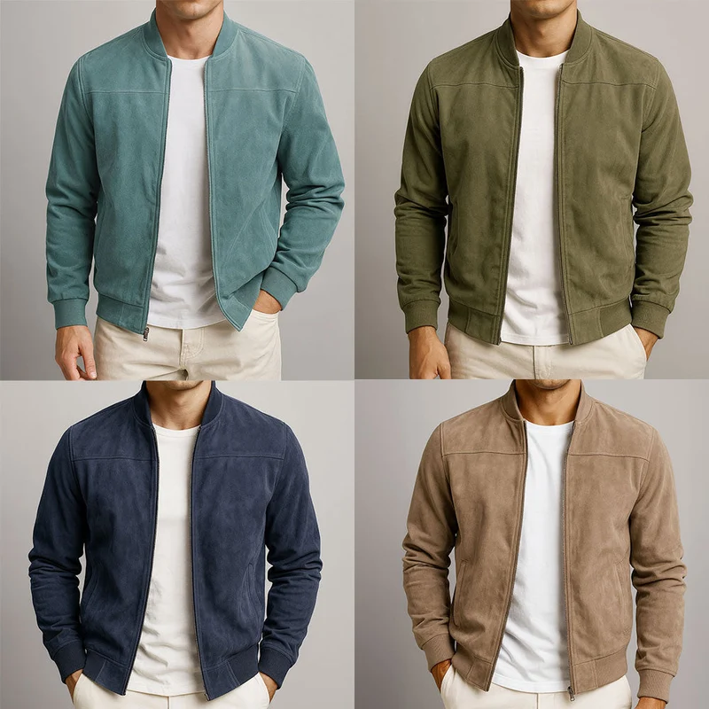 Niklas | Herren Urban Jacke im klassischen Bomber-Stil