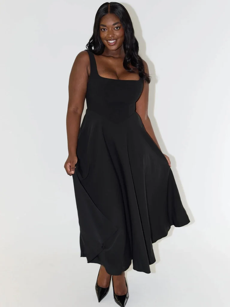 Clara | Damen Midikleid für festliche Anlässe