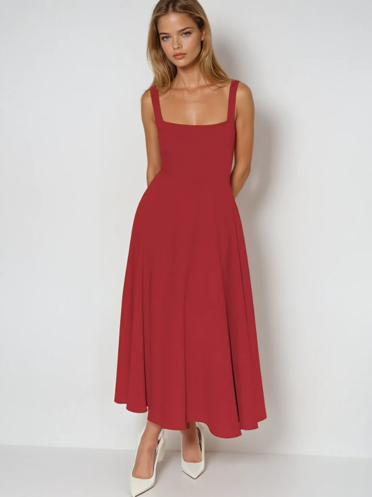 Clara | Damen Midikleid für festliche Anlässe