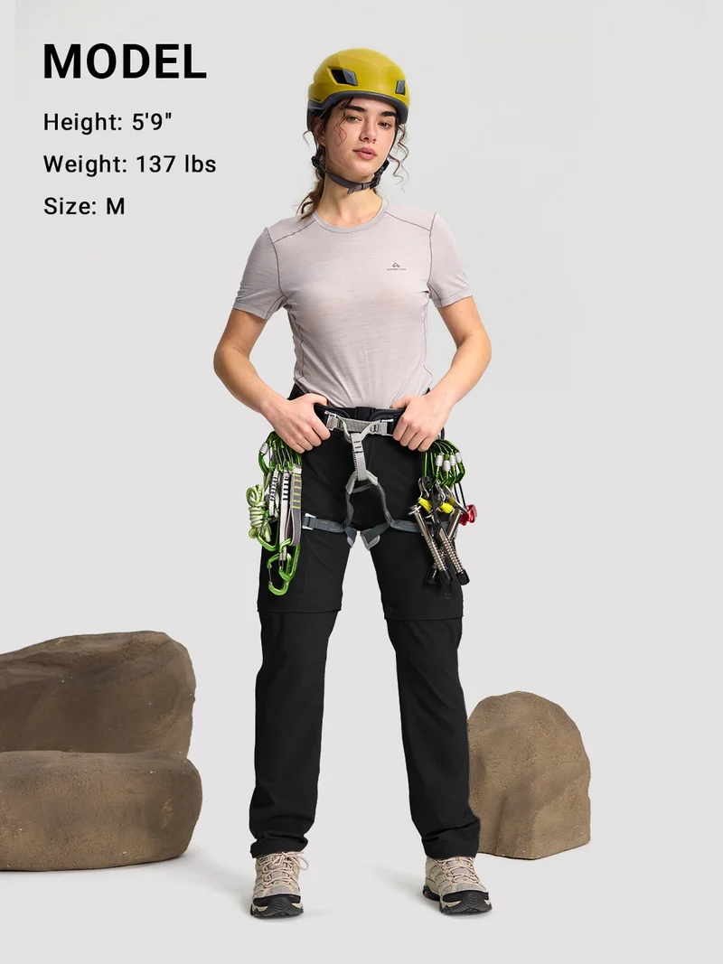 Women's Convertible Water-Repellent Hiking Pants
