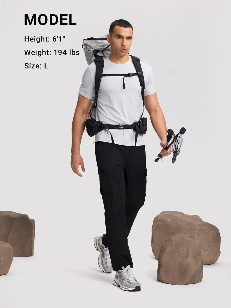Men's Lightweight Quick-Dry Hiking Cargo Pants