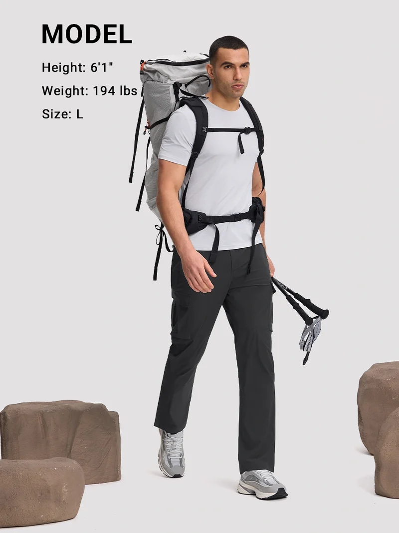Men's Lightweight Quick-Dry Hiking Cargo Pants