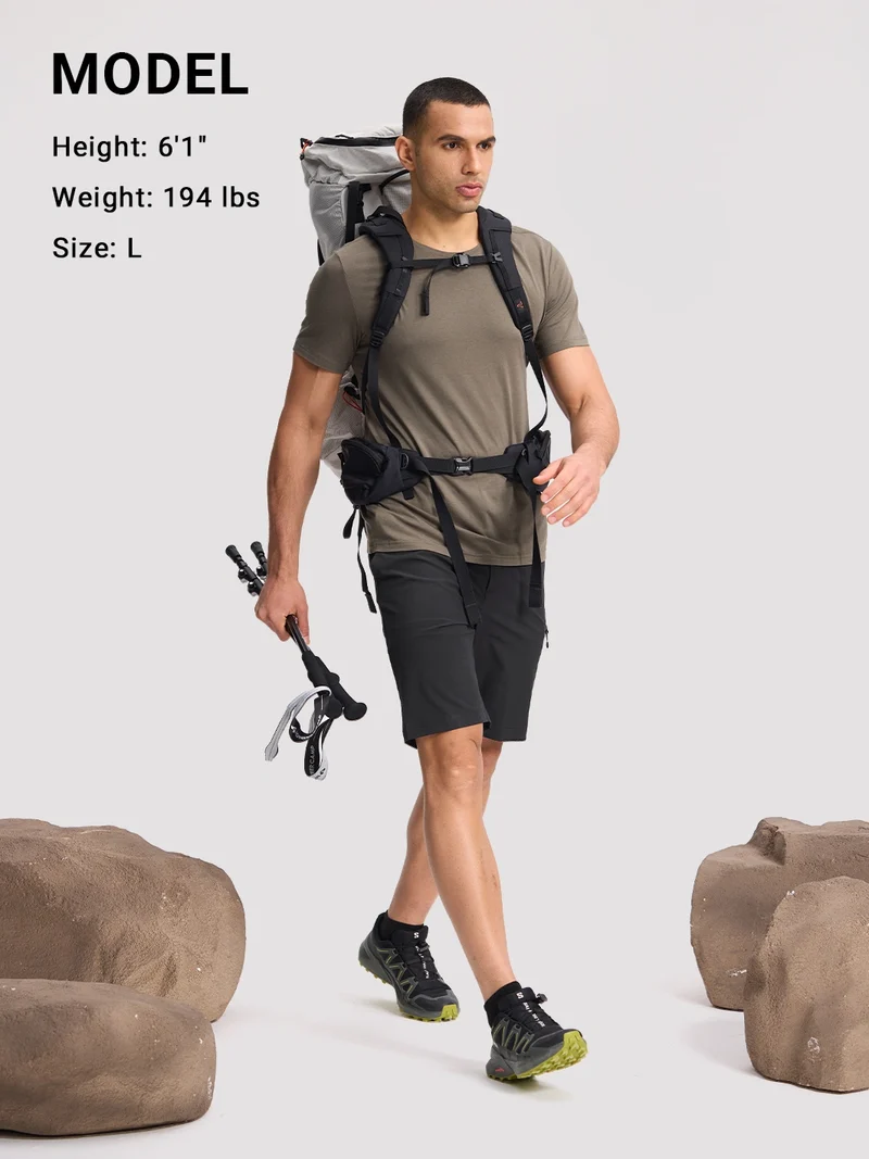 Men's Convertible Water-Repellent Hiking Pants