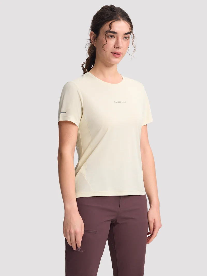 Women's Breathable Mesh-Back Short Sleeve Tee