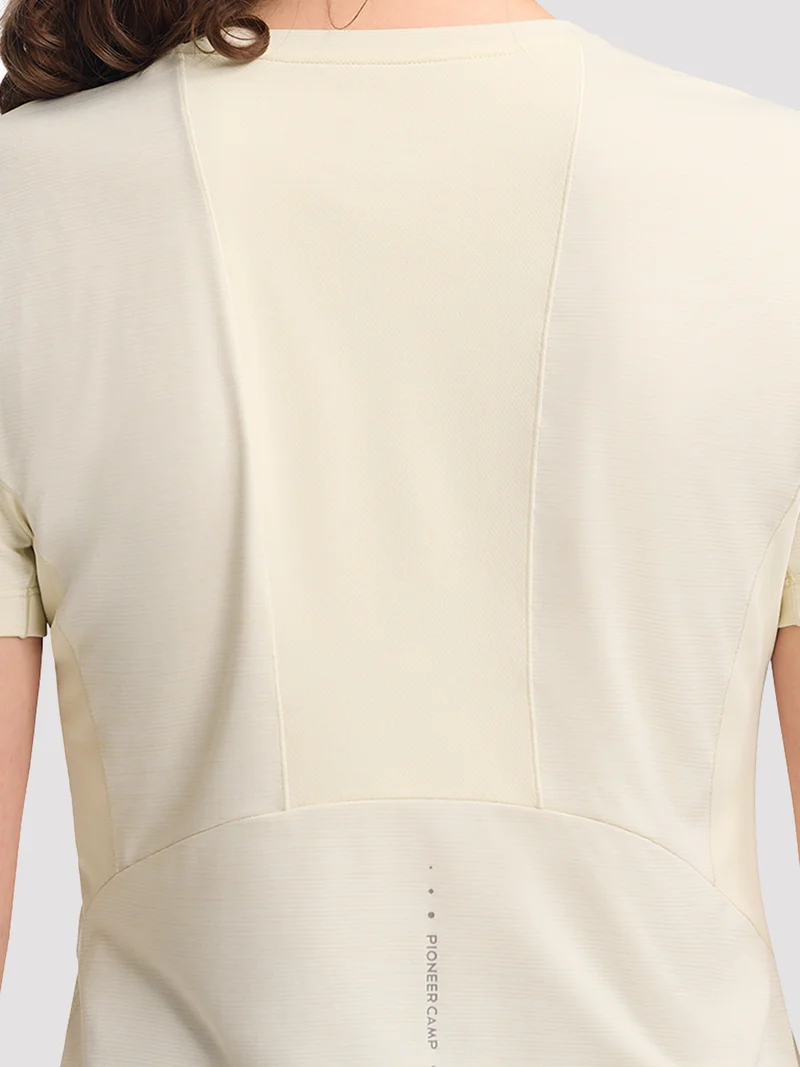 Women's Breathable Mesh-Back Short Sleeve Tee
