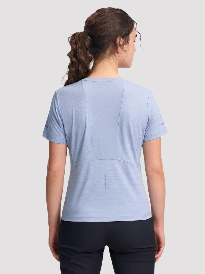 Women's Breathable Mesh-Back Short Sleeve Tee