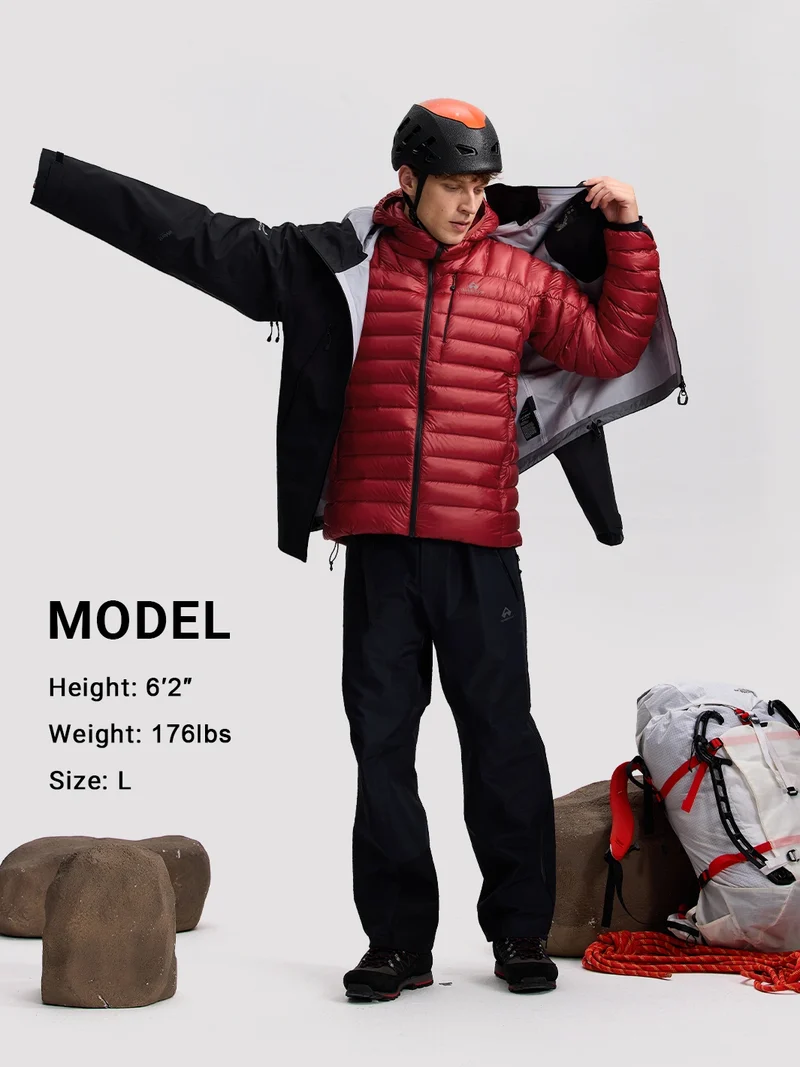 Pioneer Camp POLARIS Men's Lightweight Alpine Performance Down Jacket