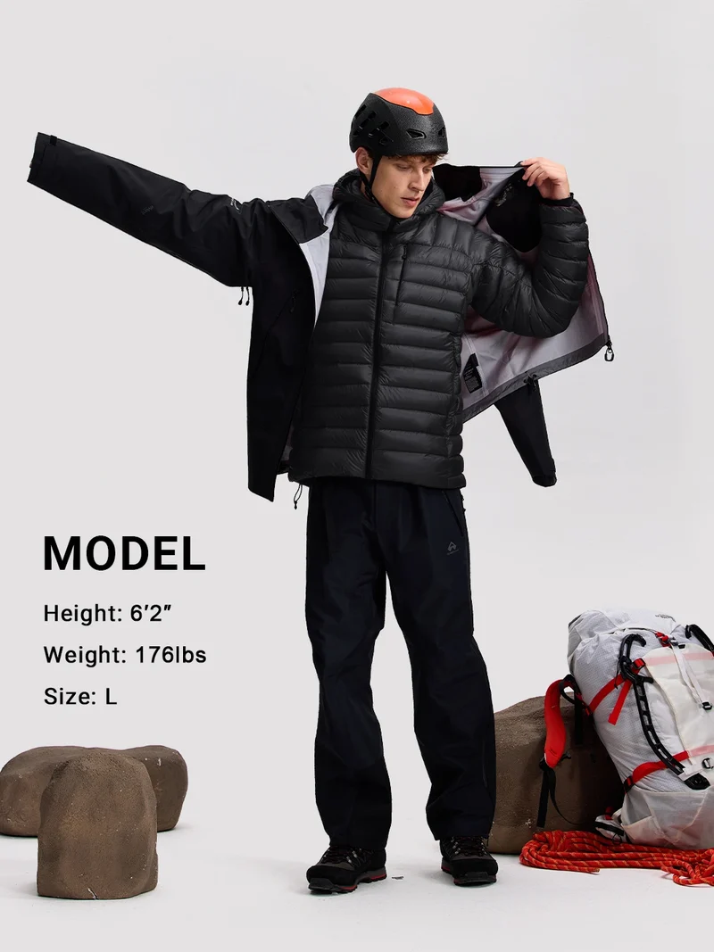 Pioneer Camp POLARIS Men's Lightweight Alpine Performance Down Jacket