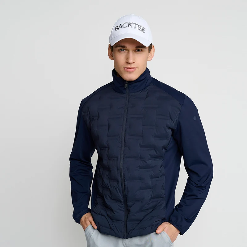 Herren Epic Hybrid Jacke, Marineblau