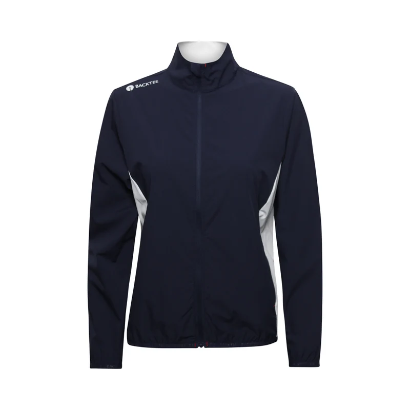 Damen Stretch-Windbreakerjacke, Marineblau