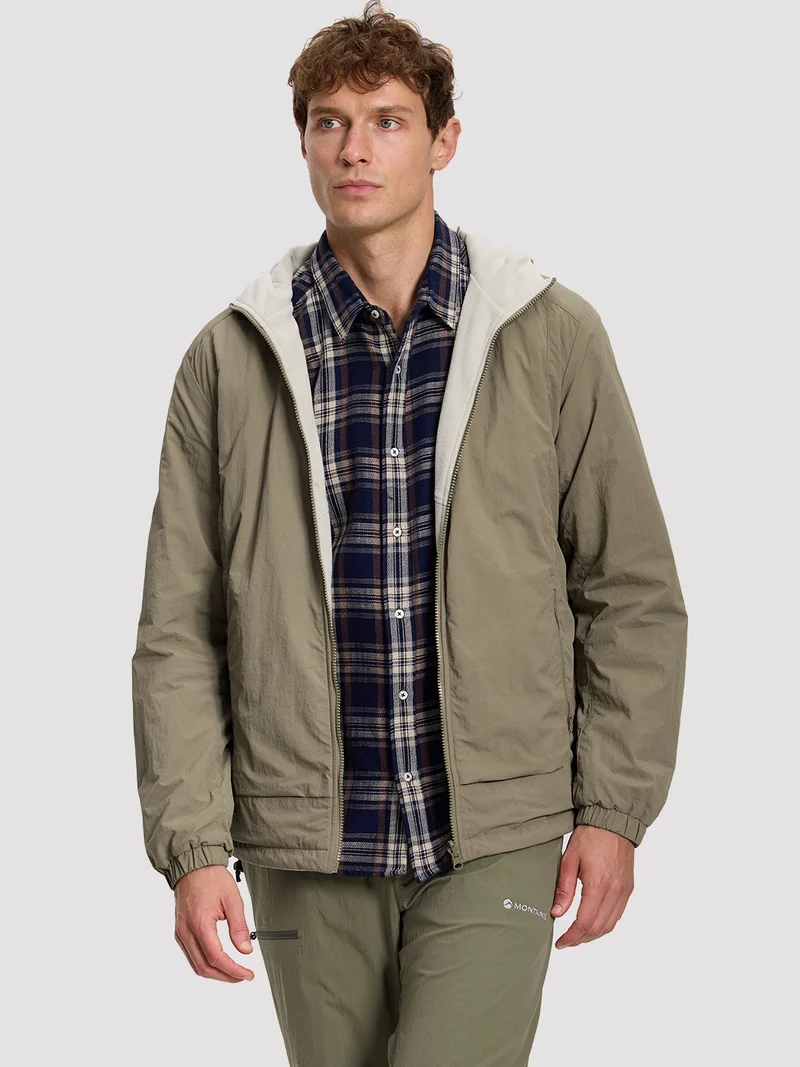 Men's Reversible Fleece Lined Softshell Jacket