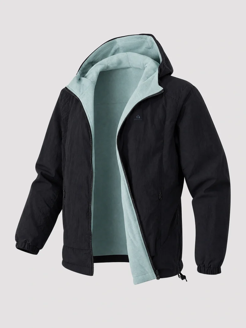 Men's Reversible Fleece Lined Softshell Jacket