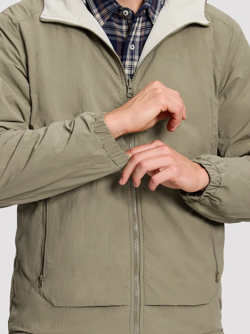 Men's Reversible Fleece Lined Softshell Jacket