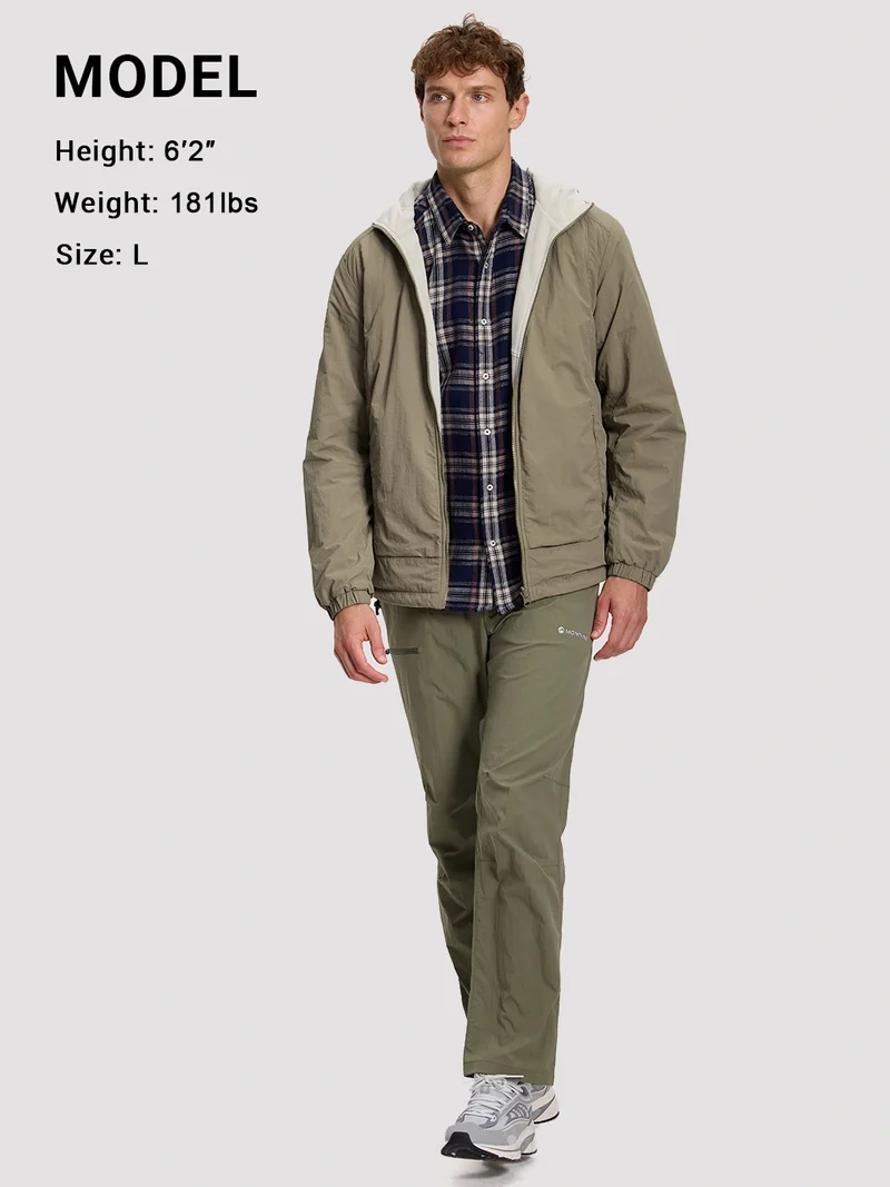 Men's Reversible Fleece Lined Softshell Jacket