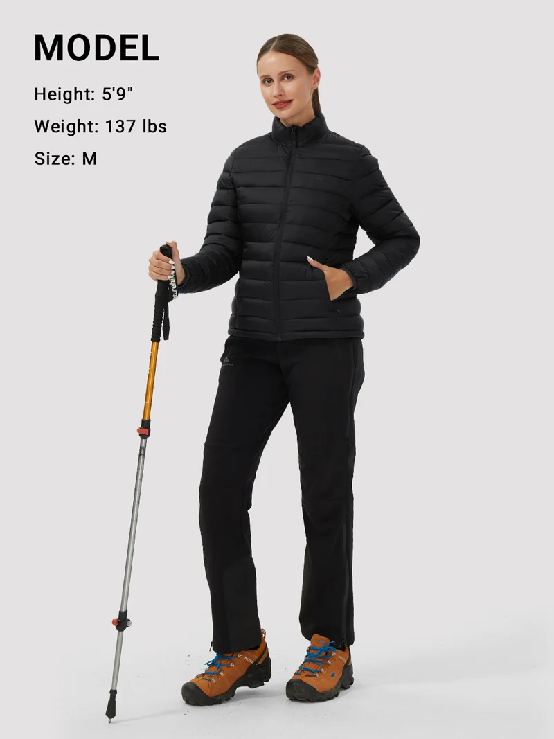 Women's 350g Lightweight Packable Puffer Jacket