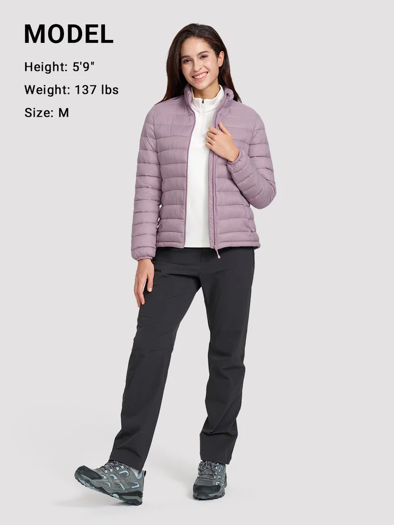 Women's 350g Lightweight Packable Puffer Jacket