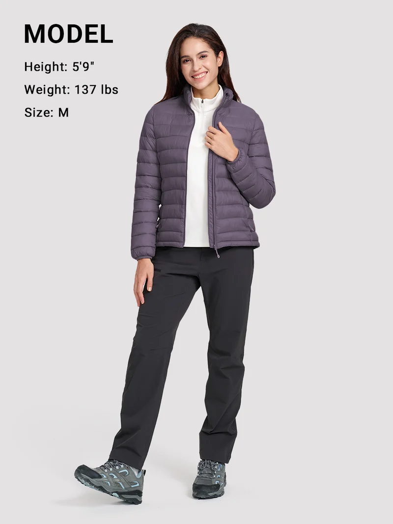 Women's 350g Lightweight Packable Puffer Jacket
