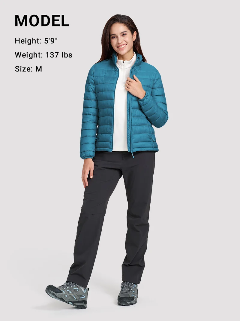 Women's 350g Lightweight Packable Puffer Jacket
